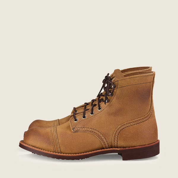 Red Wing Heritage Boots Iron Ranger - 6-Inch Muleskinner Læder - Khaki - Herre 3054-IVYNZ